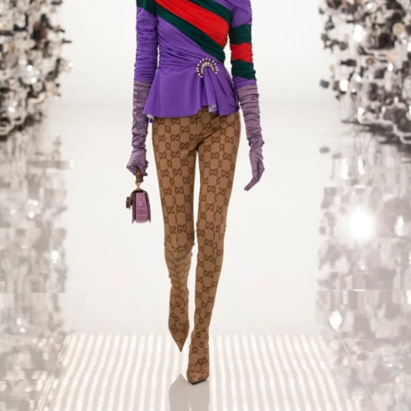 Gucci x Balenciaga The Hacker Project Maxi GG Pantaleggings - Picture 4 of 14